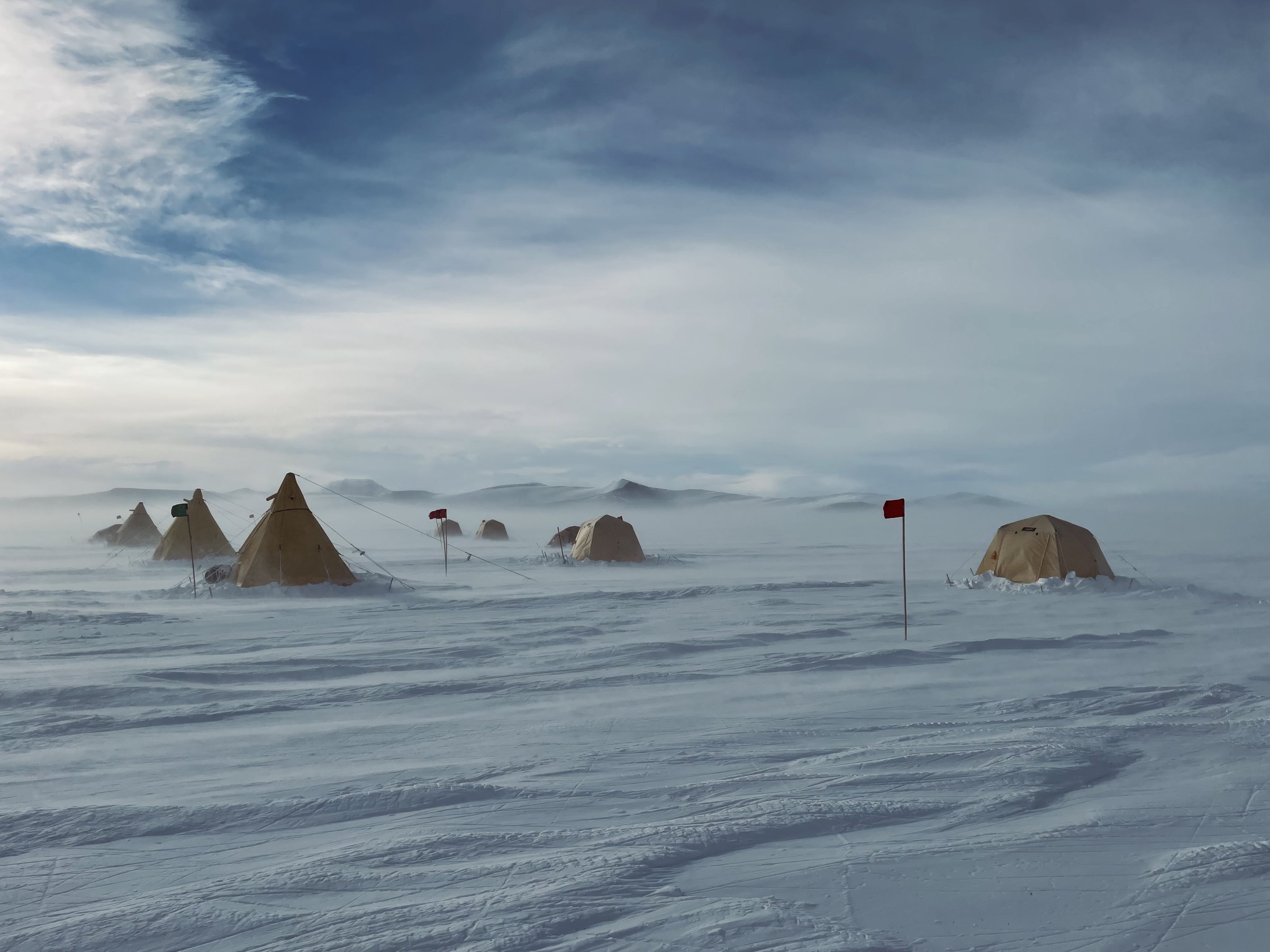 COLDEX operations on the Allan Hills blue ice