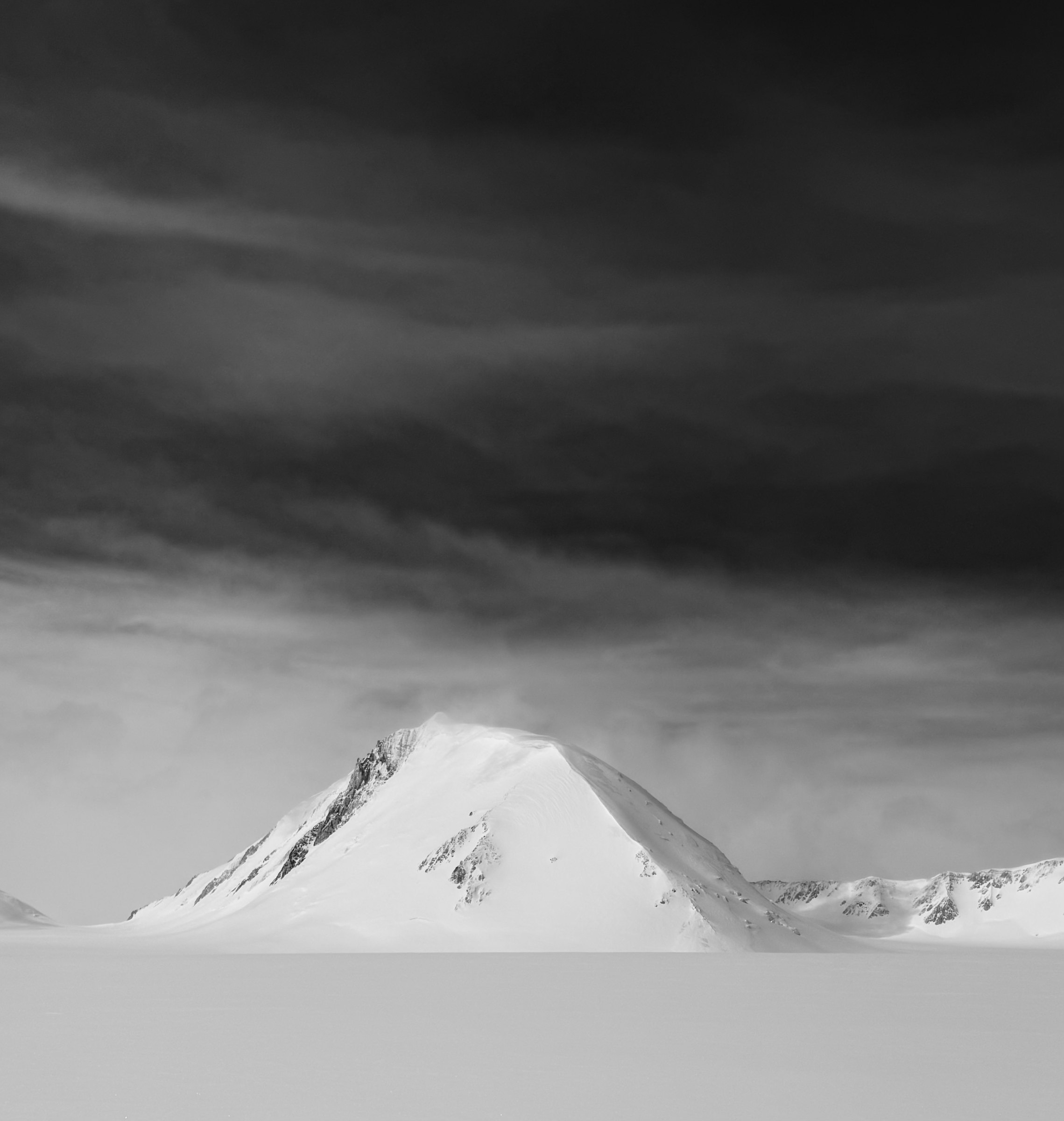 Field camp on the Eclipse Icefield